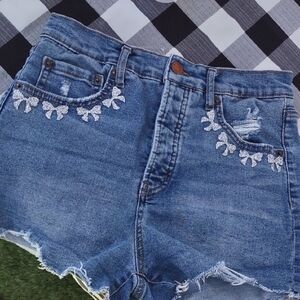 Jessica Simpson Blue Denim Shorts